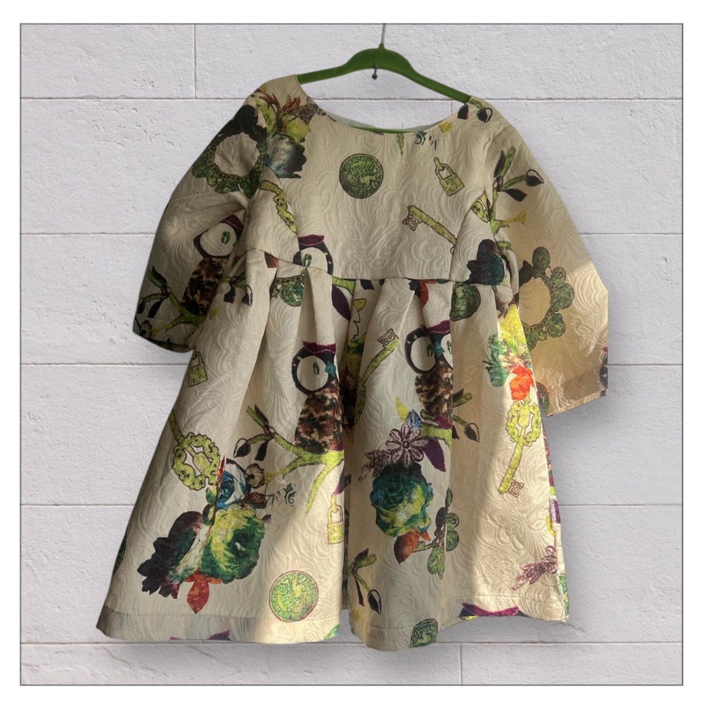 Boutique Vogue Kids owl key dress
